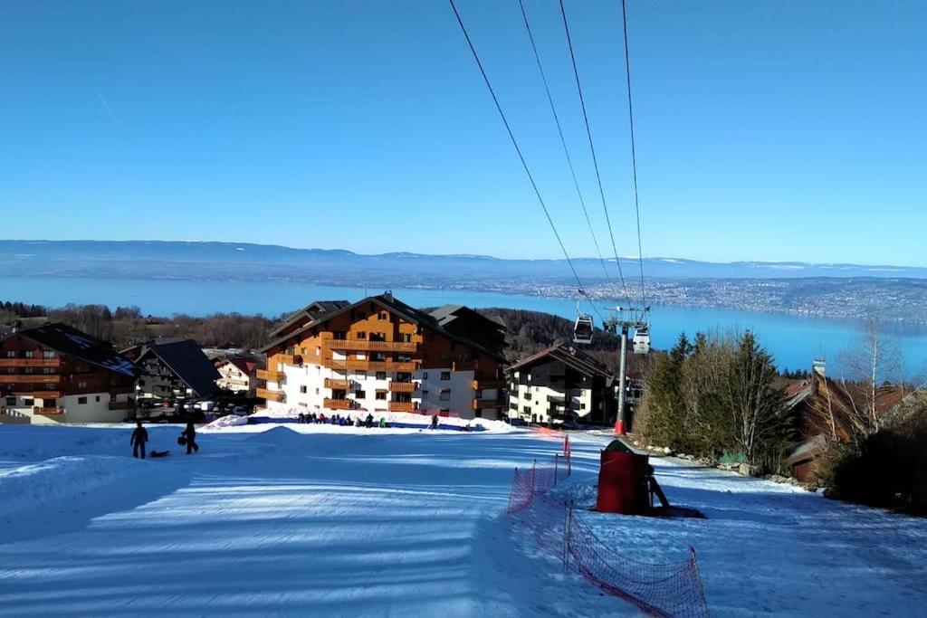 Appartement T2 Ideal Pour Une Famille Thollon-les-Memises ภายนอก รูปภาพ